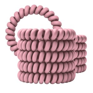Spiral Haargummi Dusty Pink | 10er Pack - 5cm